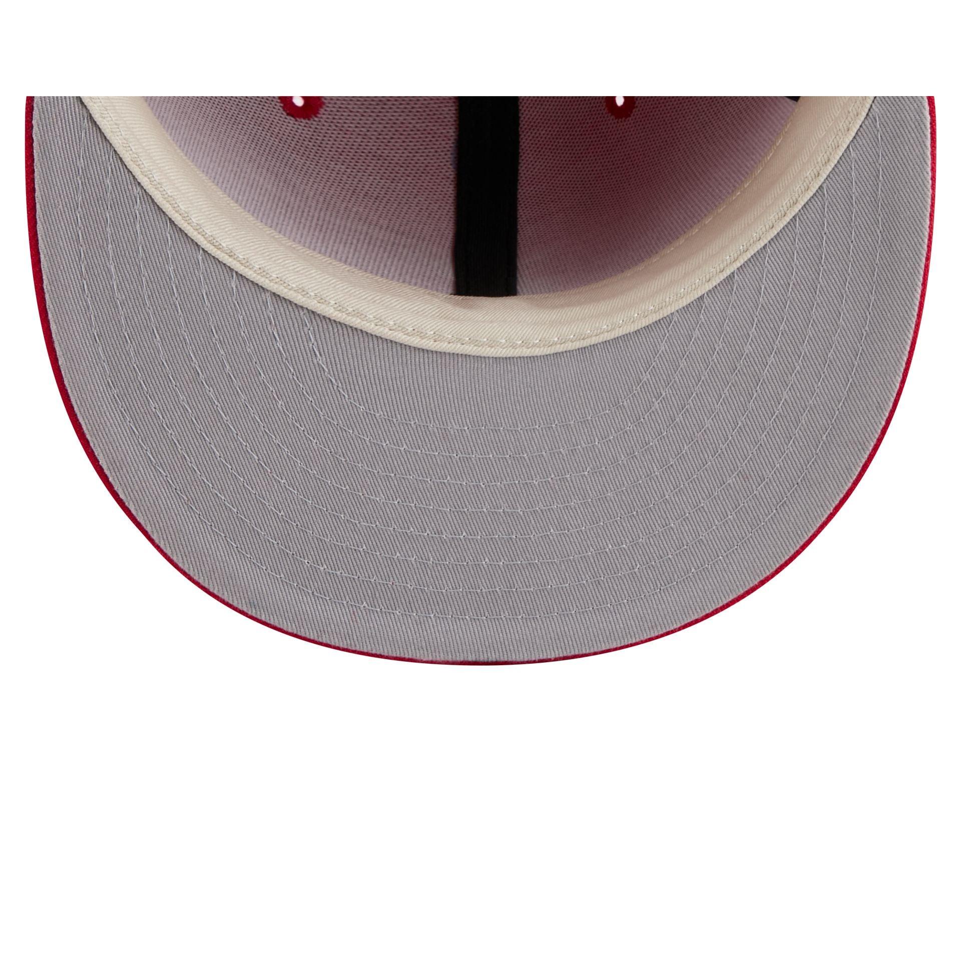 Kansas City Chiefs 2025 Sideline Hot Weather Split Panel 9FIFTY Snapback Hat Male Product Image