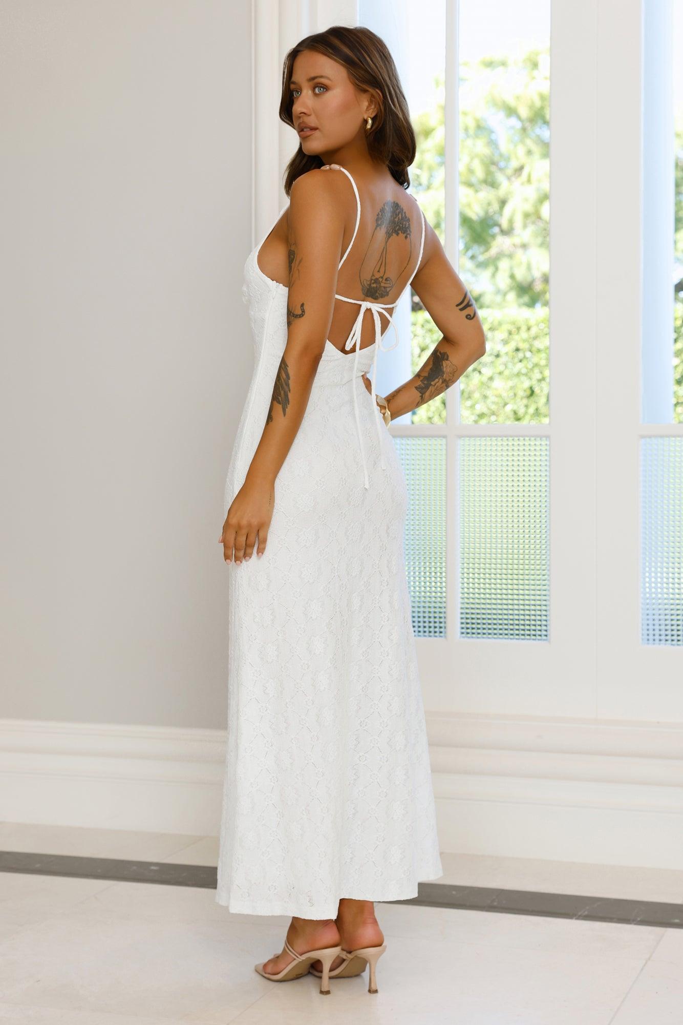 You Got This Maxi Dress White Product Image