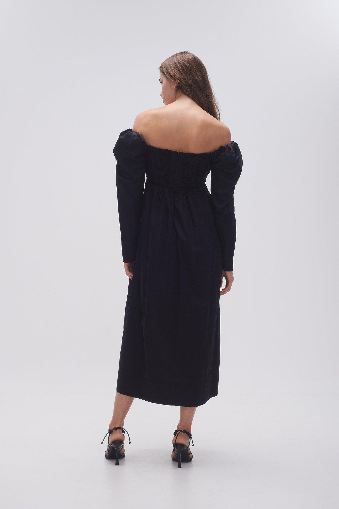 Valentina Bow Midi Dress Product Image