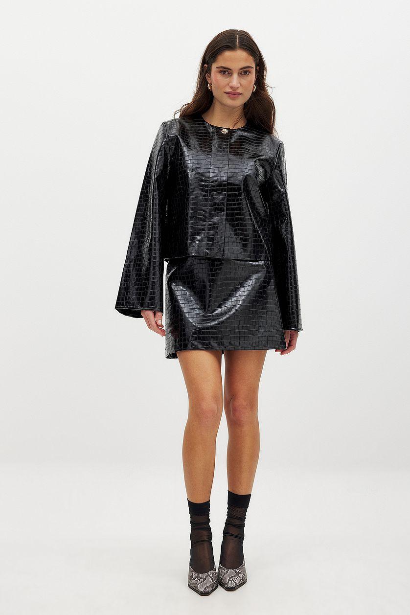 PU Mini Skirt Product Image