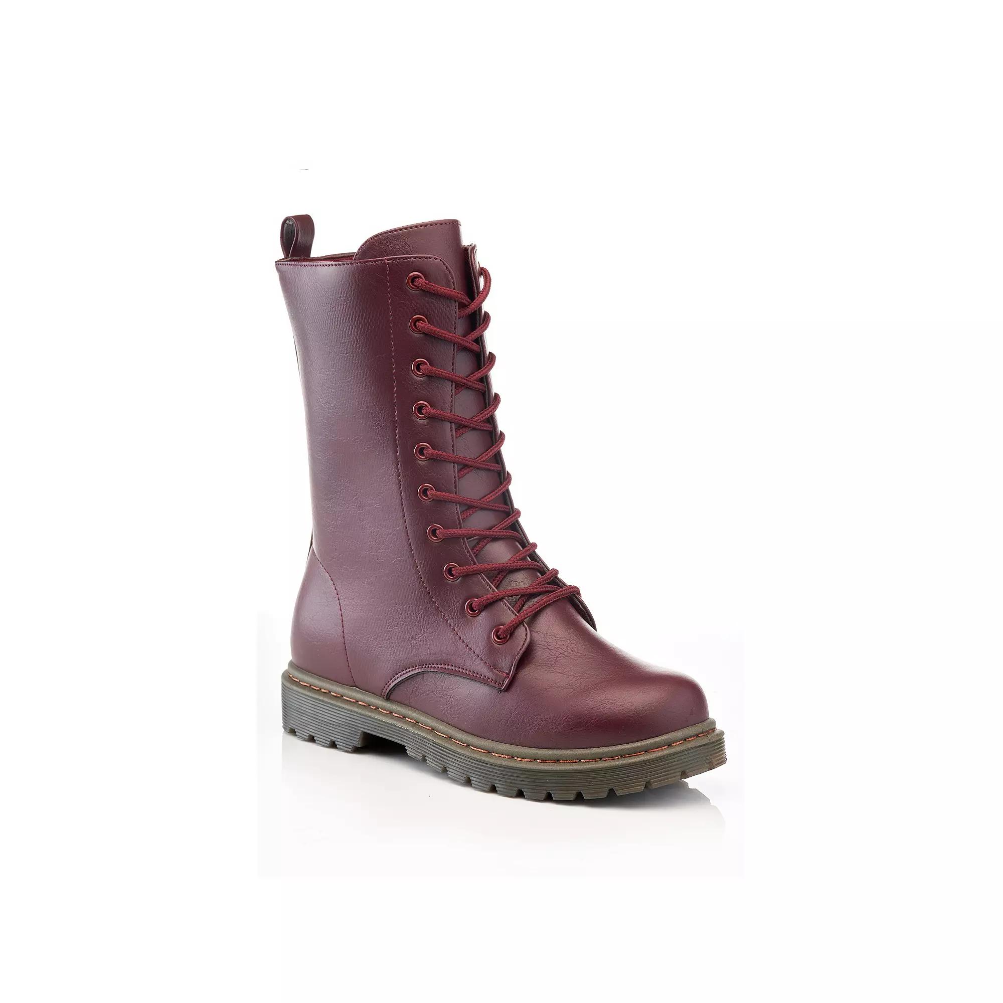 Henry Ferrera B9905 Women's Combat Boots,  Product Image
