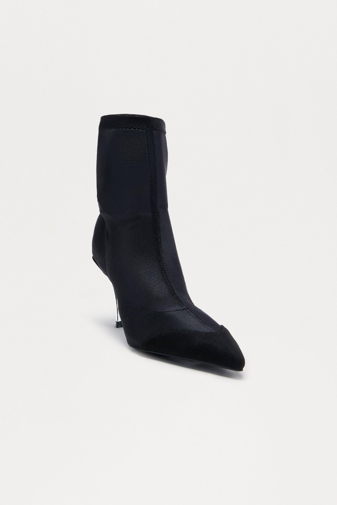 Dark Beauty Booties - Black Female Product Image