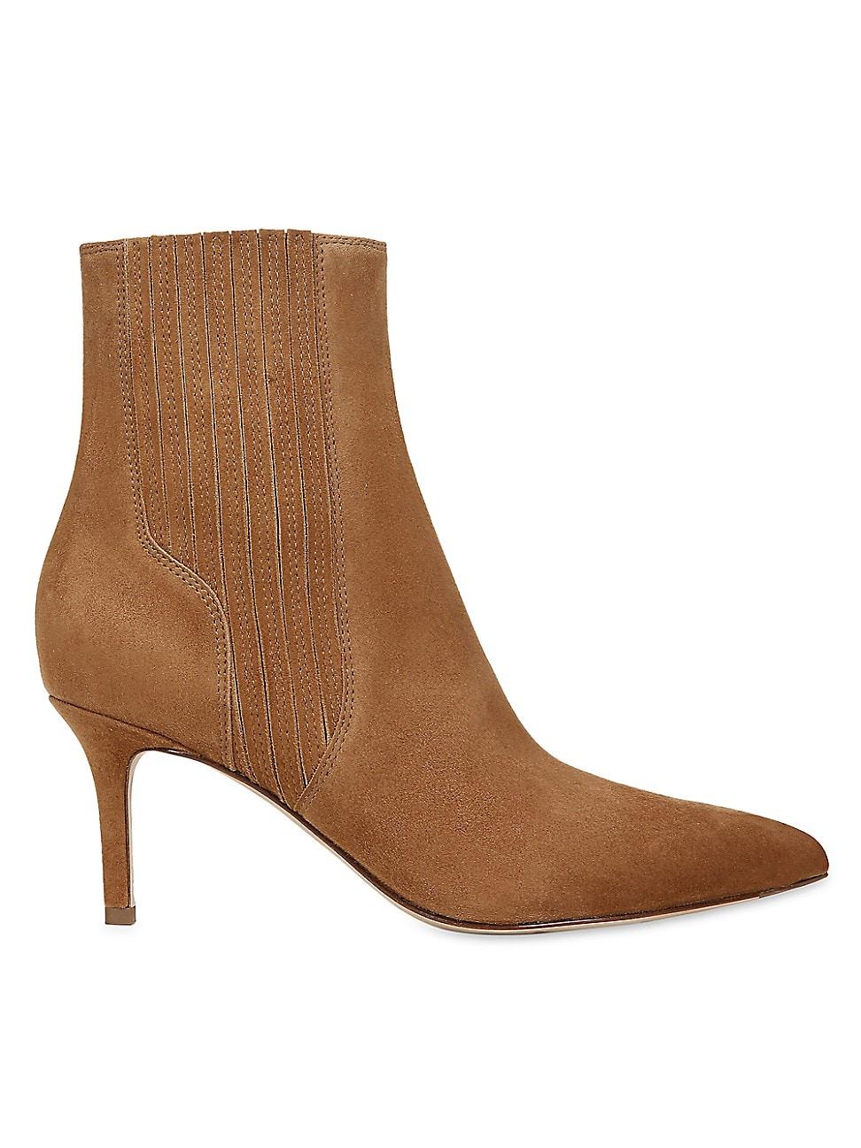 Womens Lisa 70MM Suede Ankle Boots Product Image