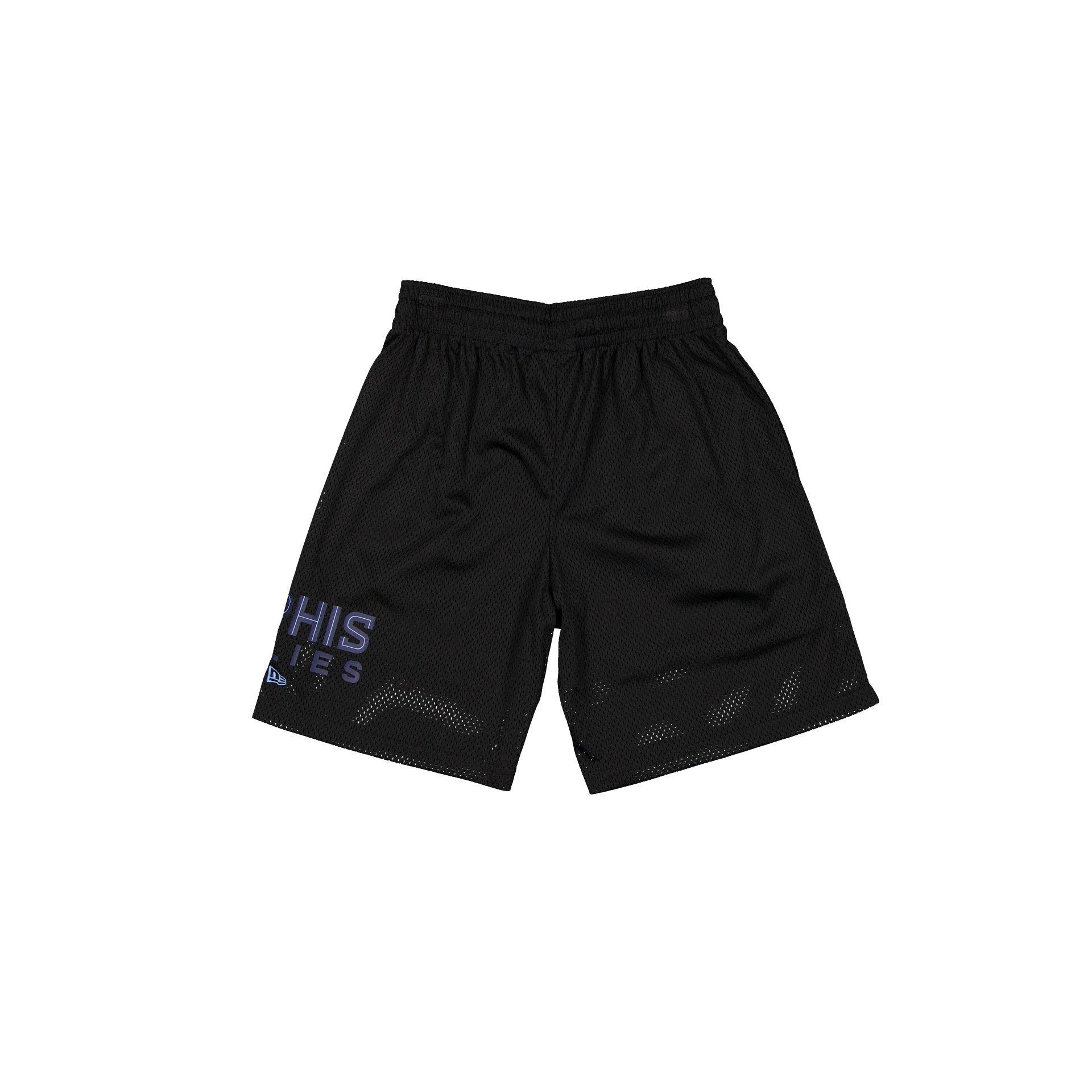 Memphis Grizzlies Mesh Black Shorts Male Product Image