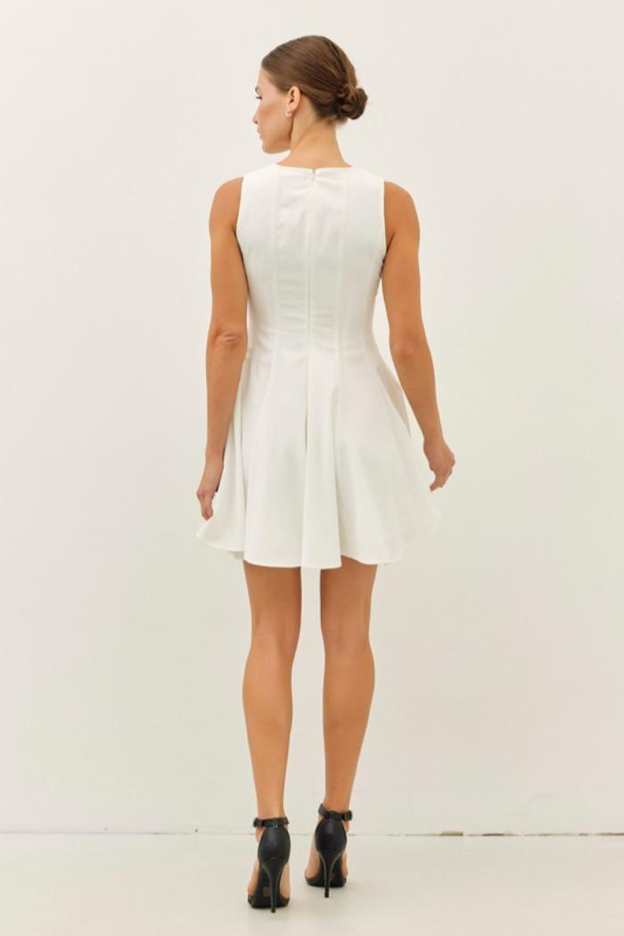 S/L Flare Mini Dress Product Image