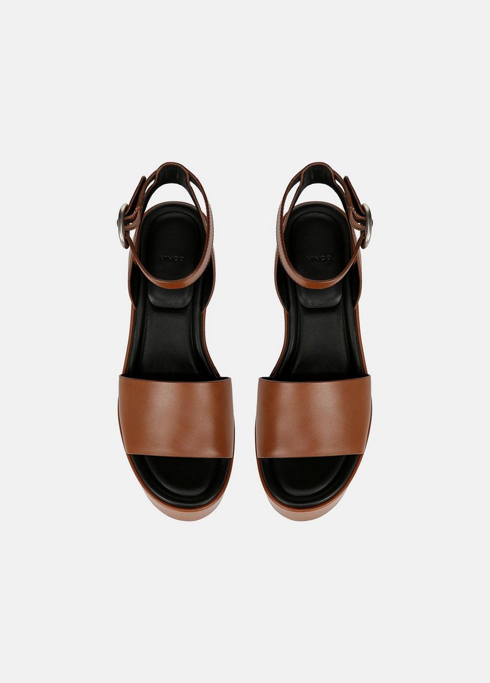 Phillipa Leather Platform Sandal Product Image