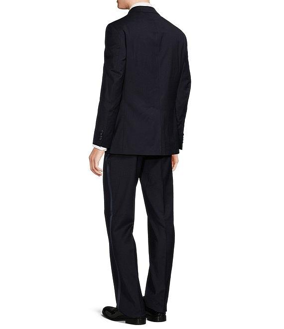 Hickey Freeman Classic Fit Flat Front Solid 2-Piece Tuxedo Suit Product Image