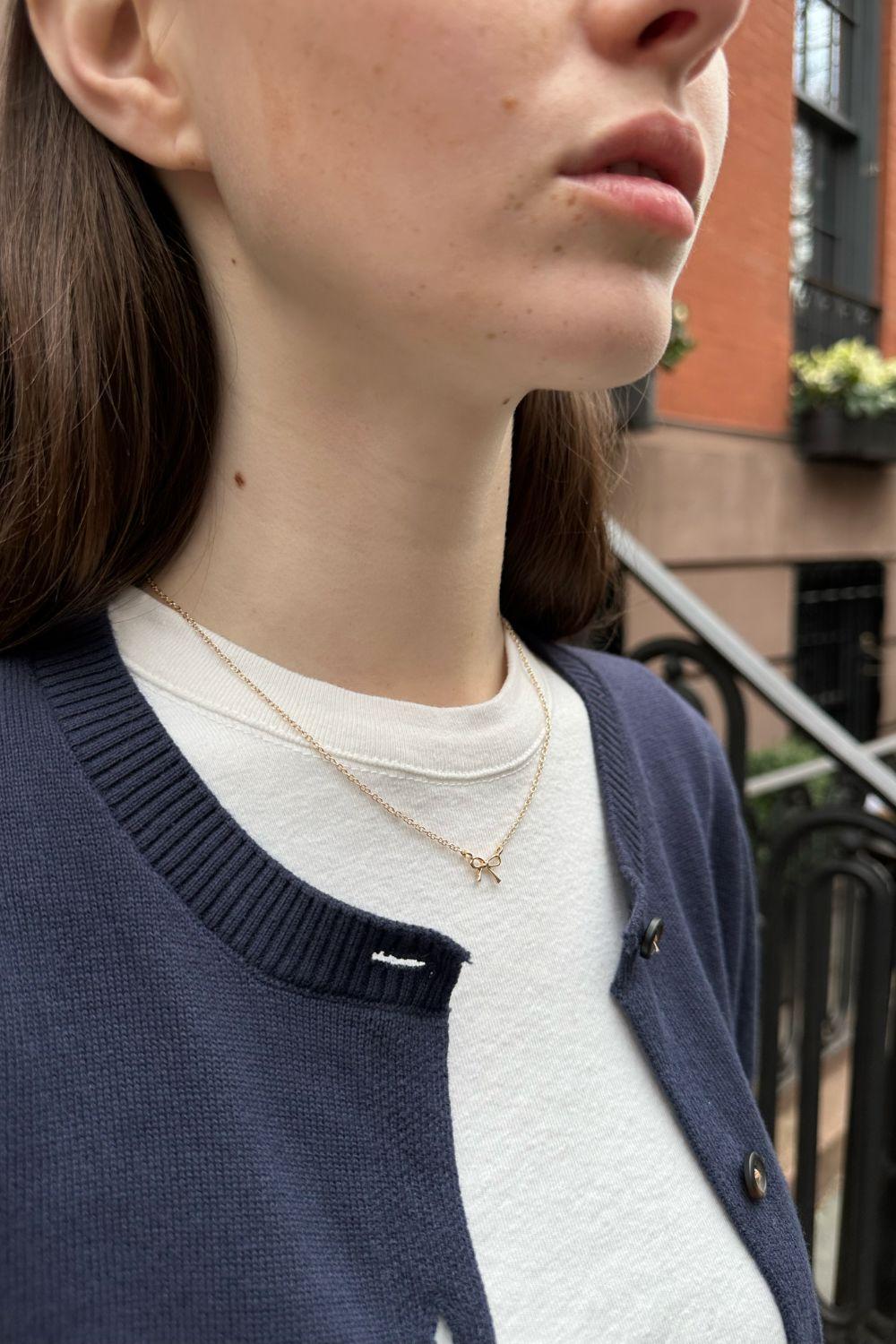 Bow Necklace Product Image