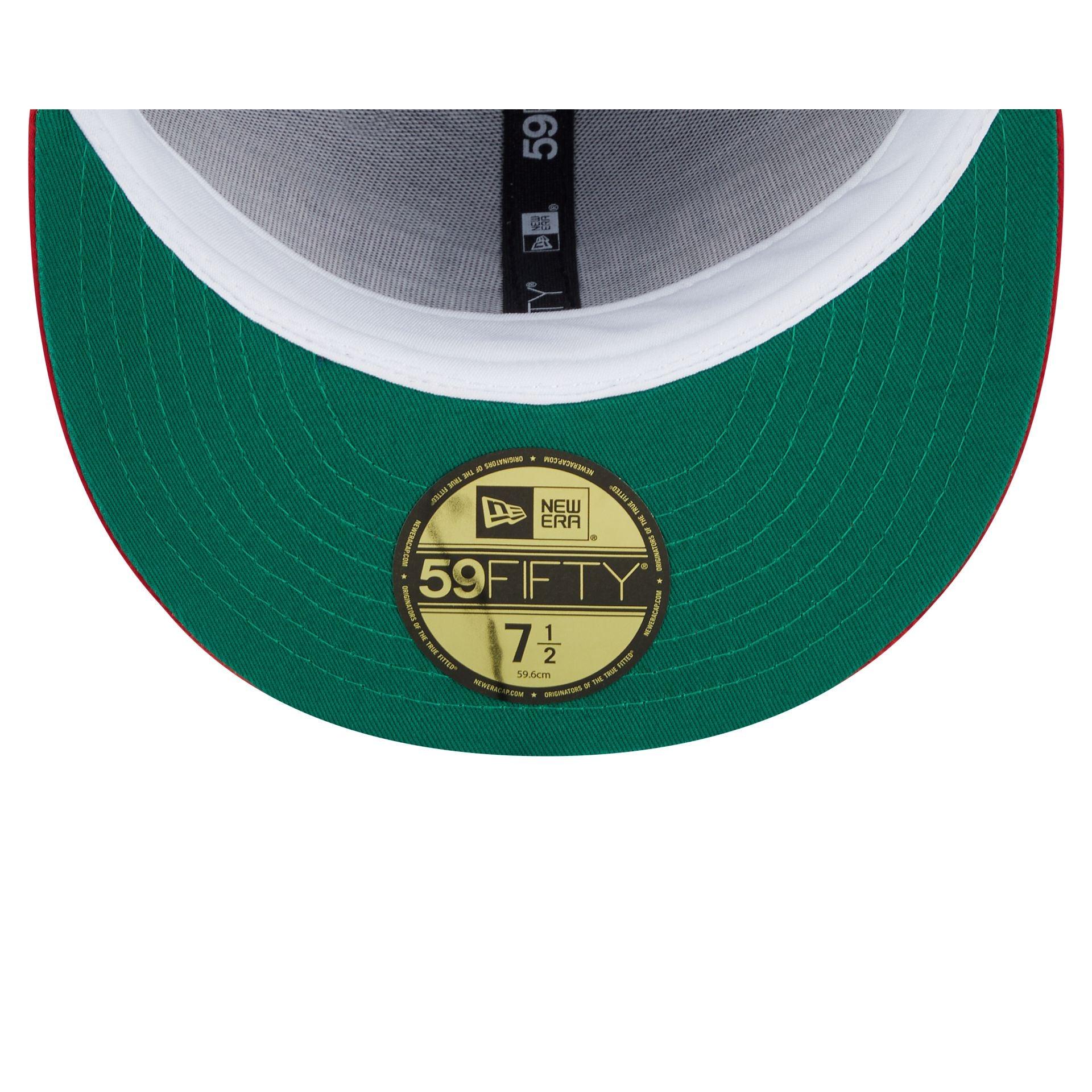 Columbus Blue Jackets Spring Satin 59FIFTY Fitted Hat Male Product Image