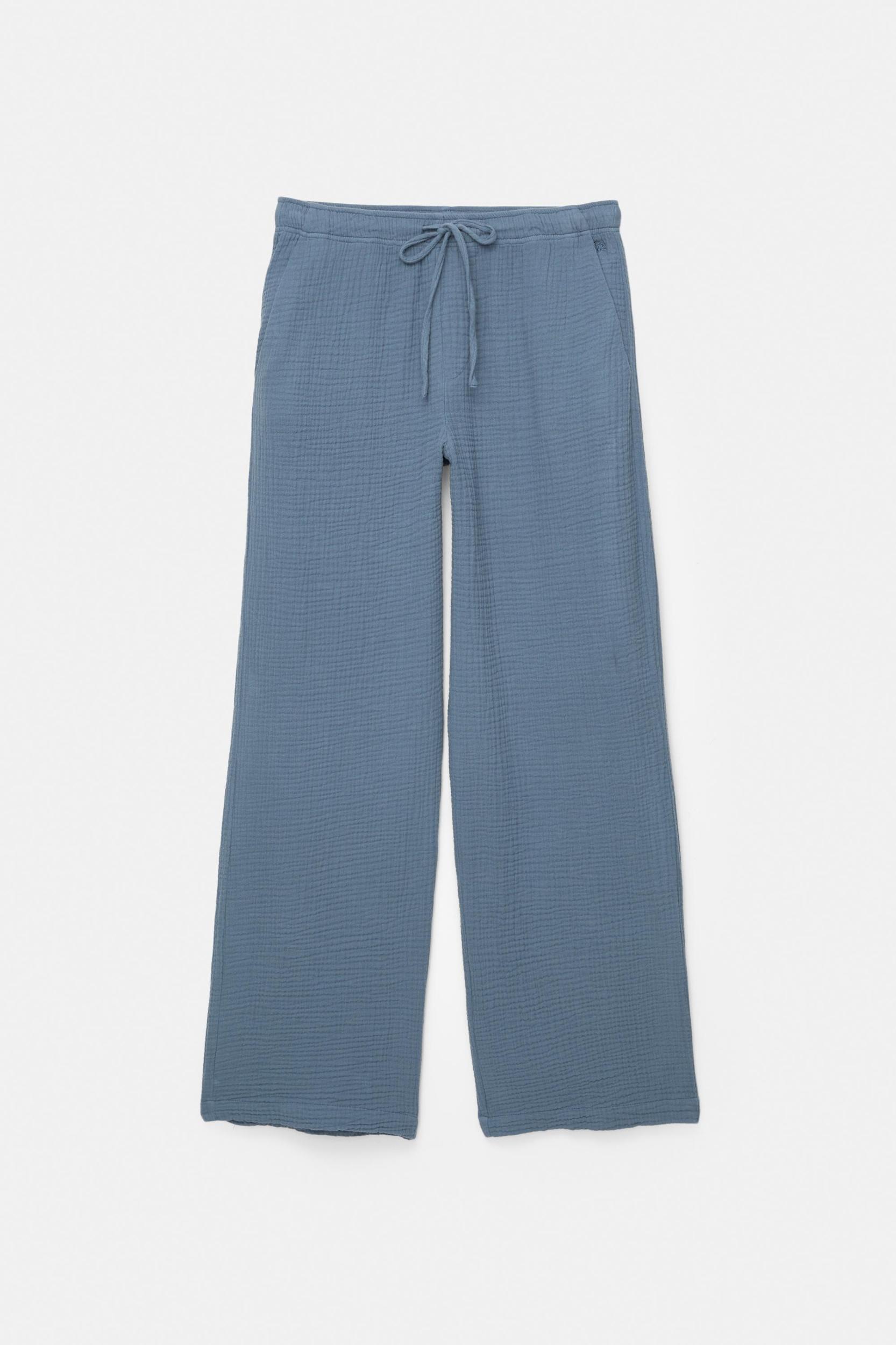 Rustic crepe trousers Product Image