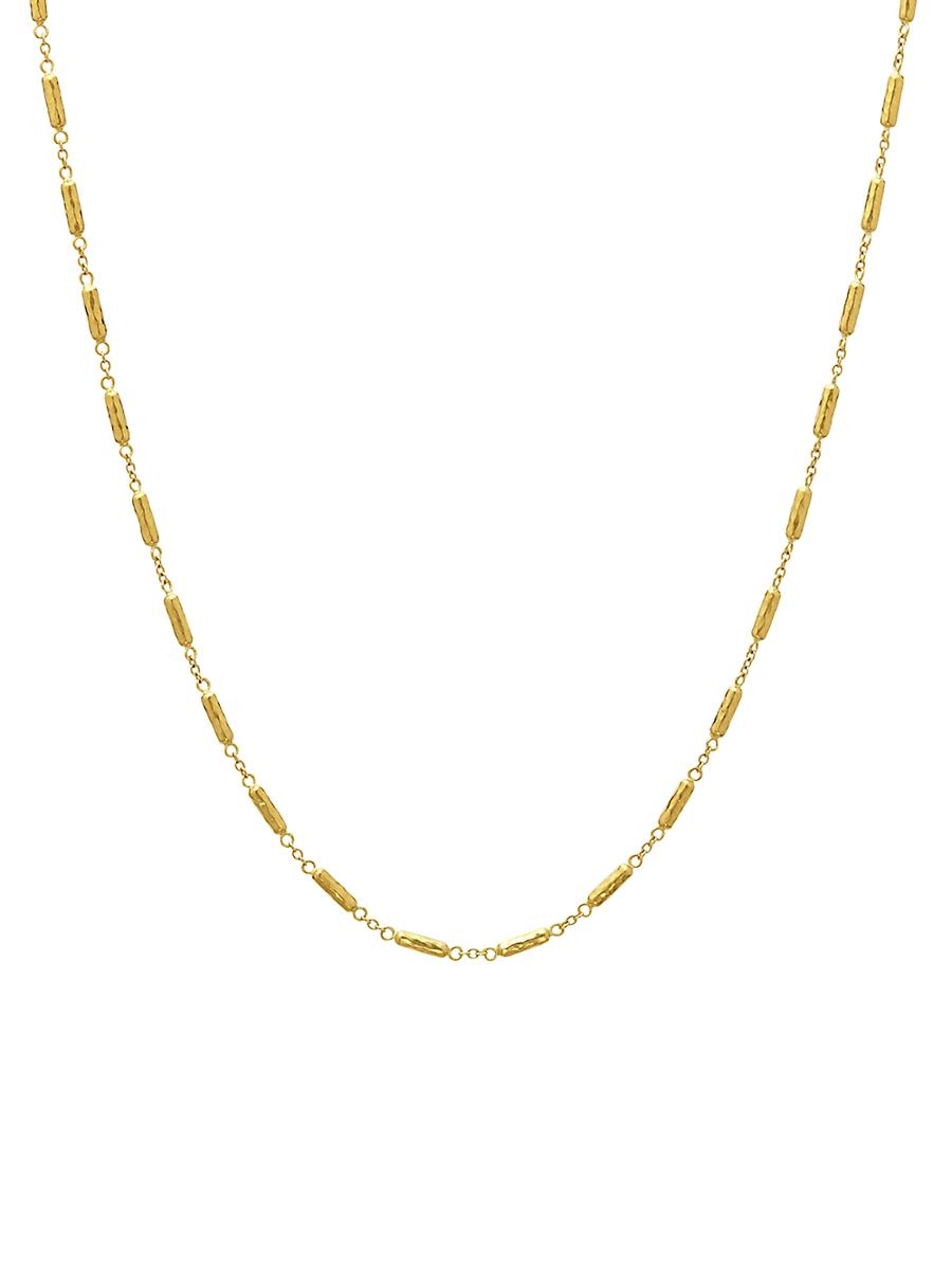 Womens Vertigo 24K Gold Chain Necklace Product Image