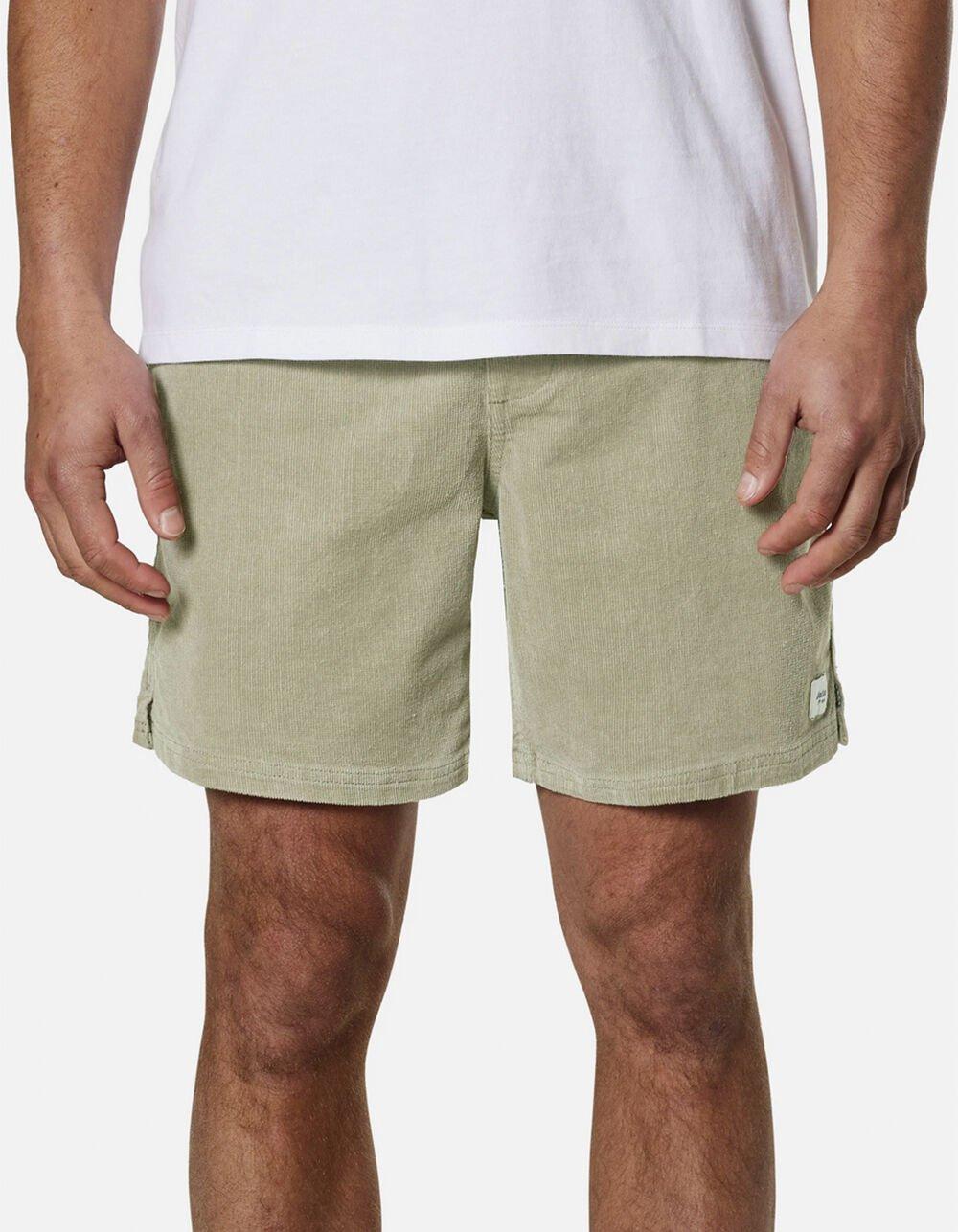 KATIN Cord Local Mens Shorts - GRAY Product Image