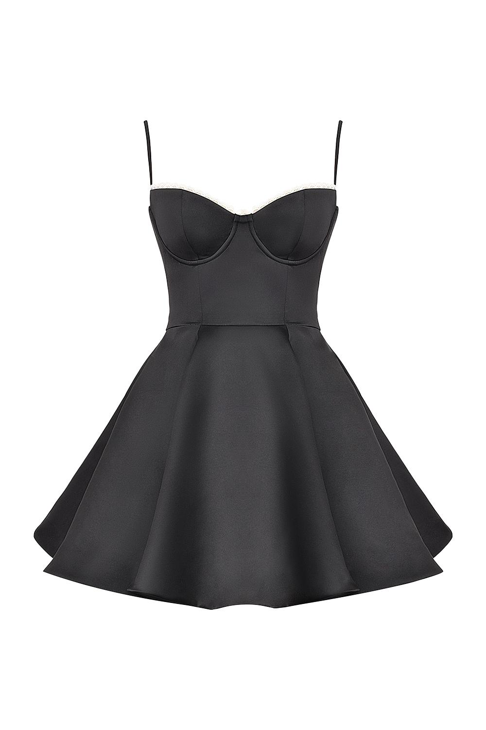 Minimoiselle  black tulle mini dress Product Image