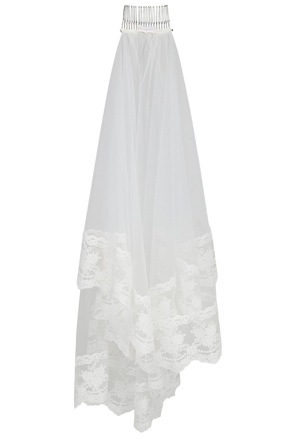 Mini Lace Trim Veil Gigi & Olive Product Image