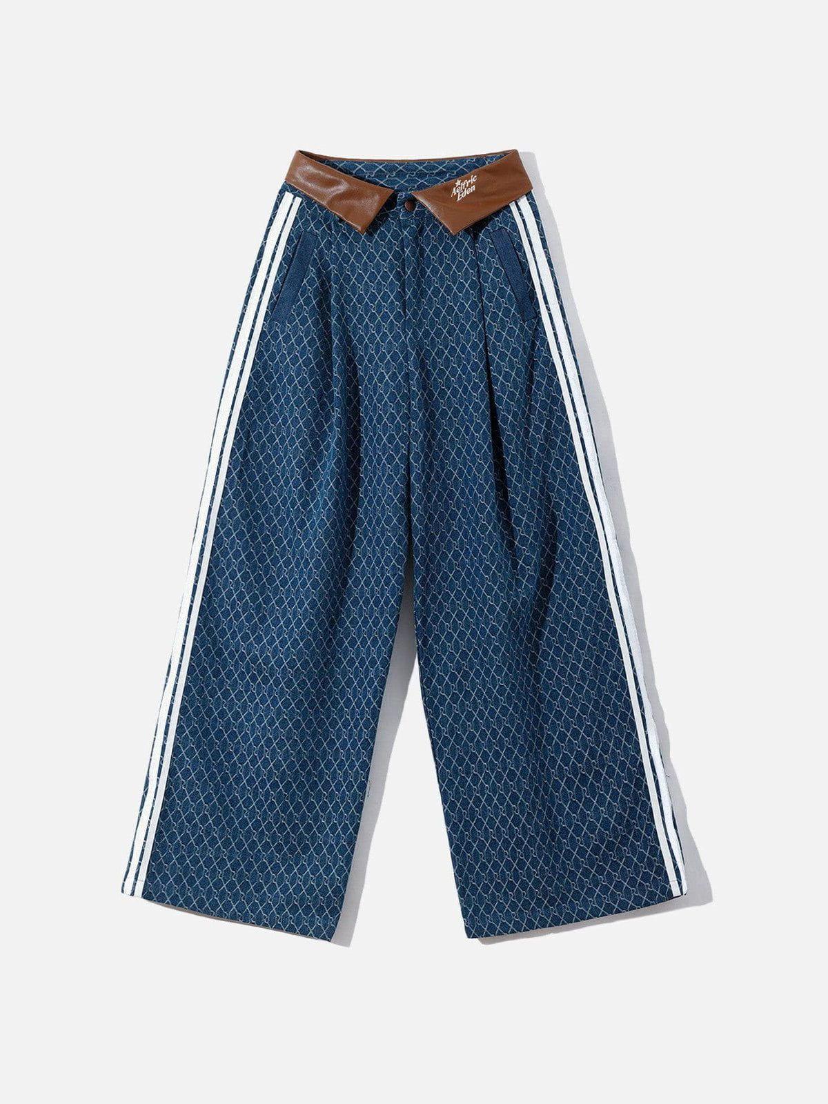 Aelfric Eden Vintage Denim Jacquard Skirt Female Product Image