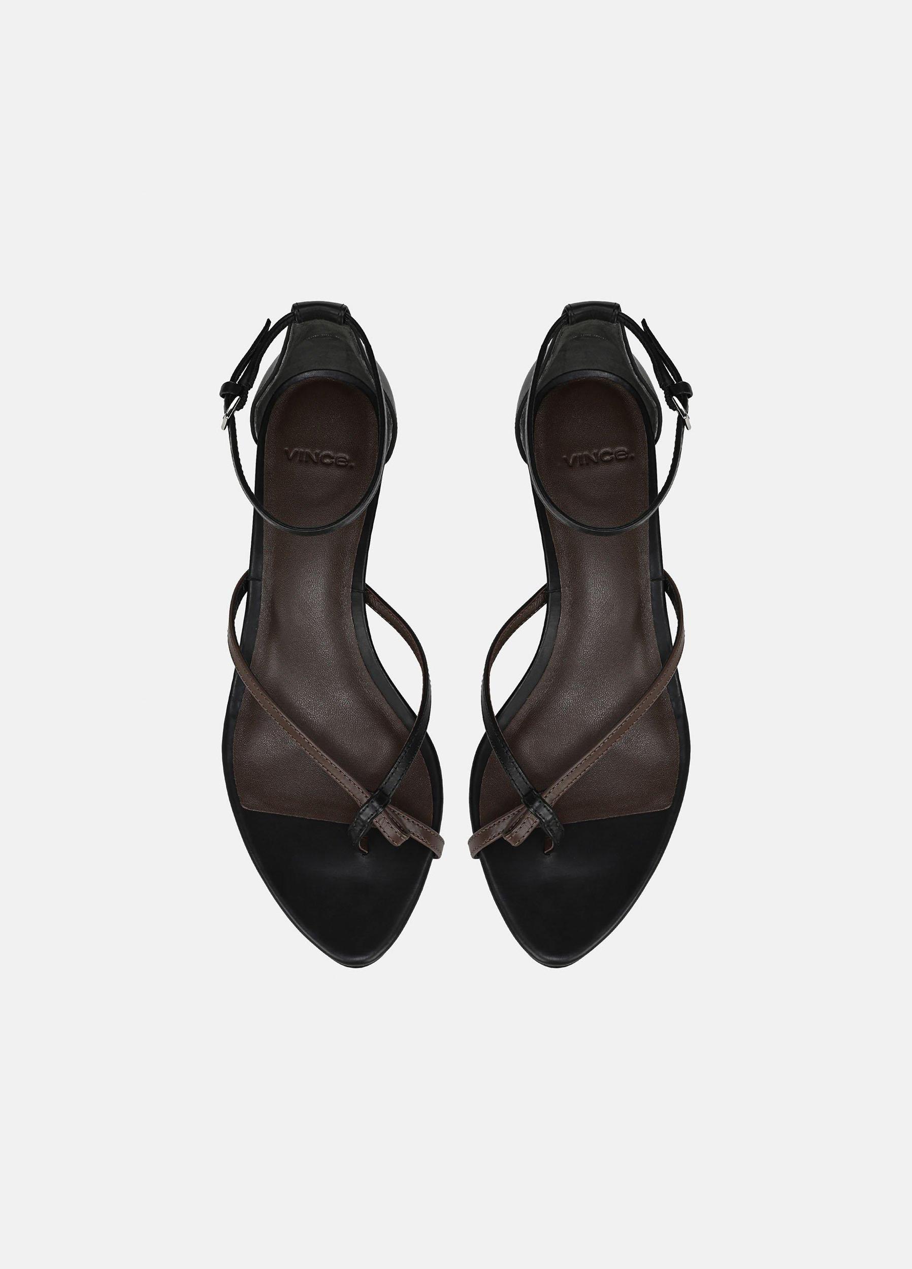 Siri Leather Heeled Sandal Product Image