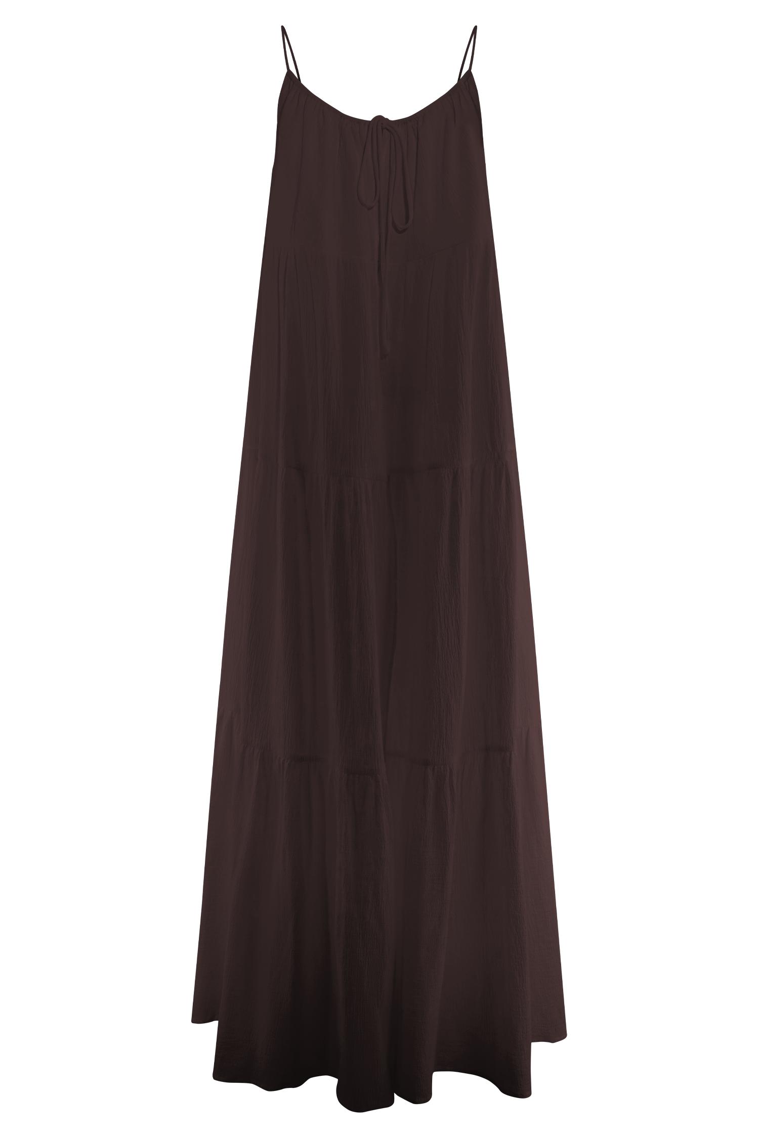Birdie Fold Over Shorts - Chocolate Product Image