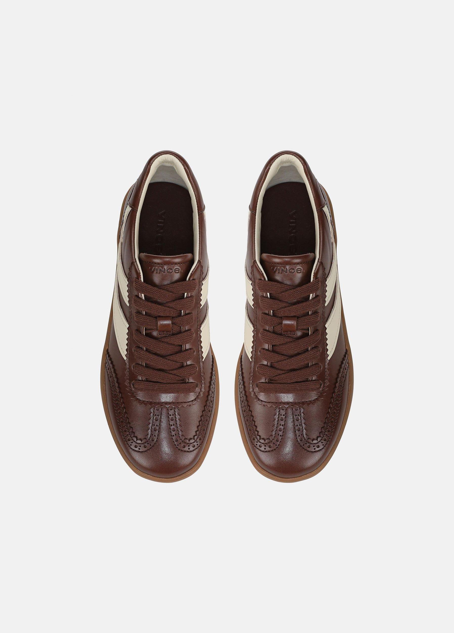 Oasis Brogue Leather Sneaker Product Image