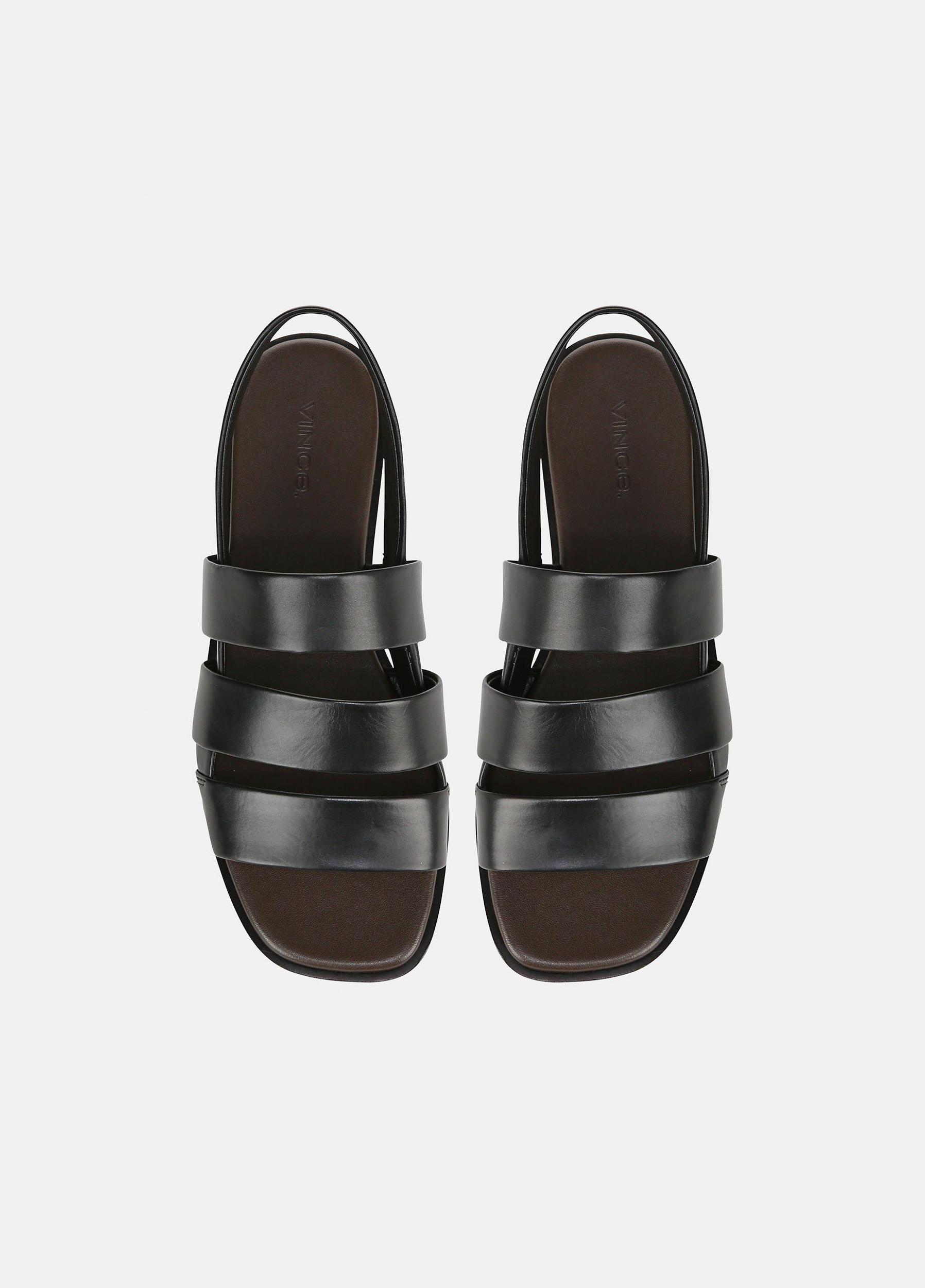 Mazie Leather Slingback Sandal Product Image