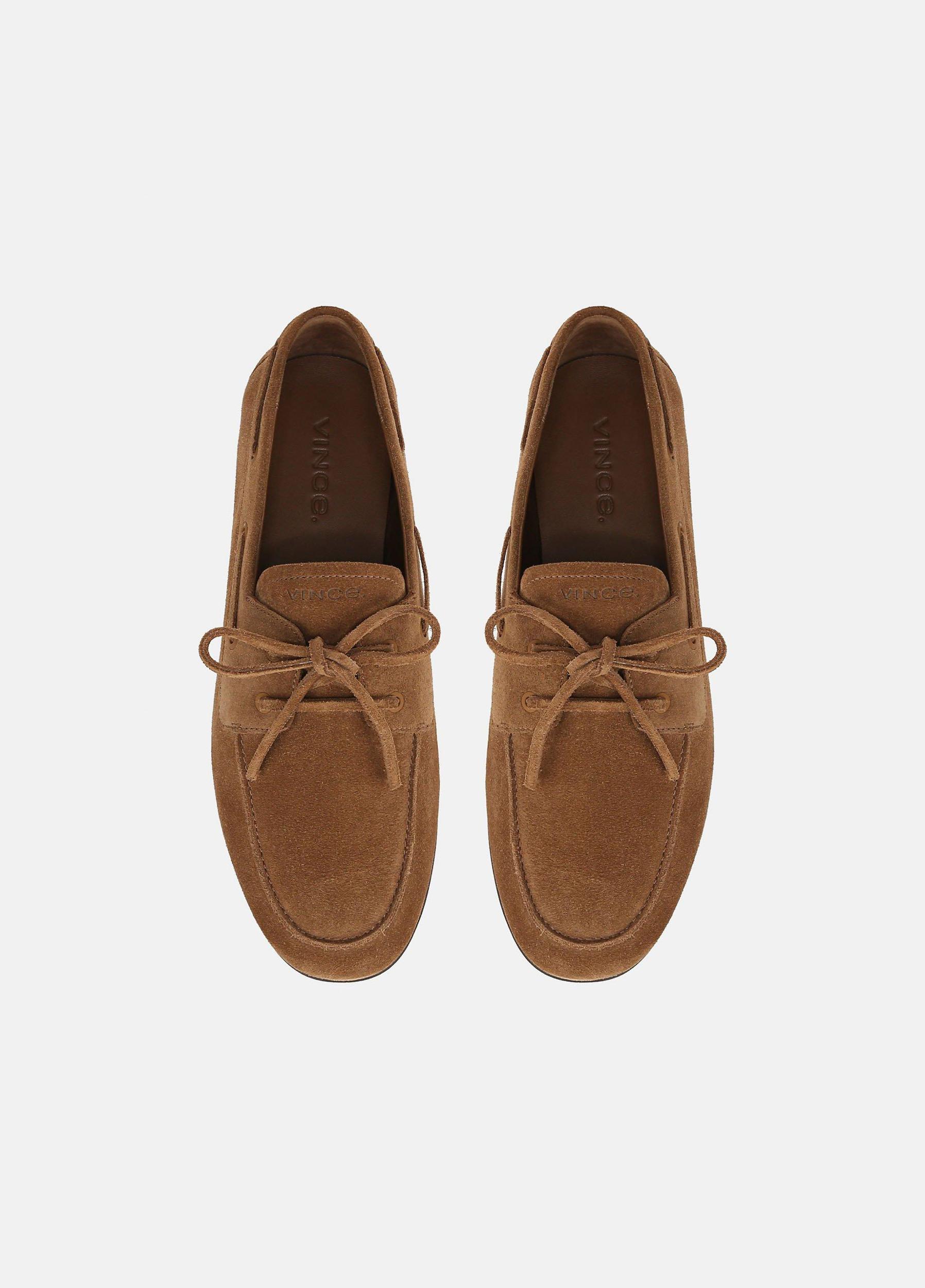 Marin Suede Lace-Up Loafer Product Image