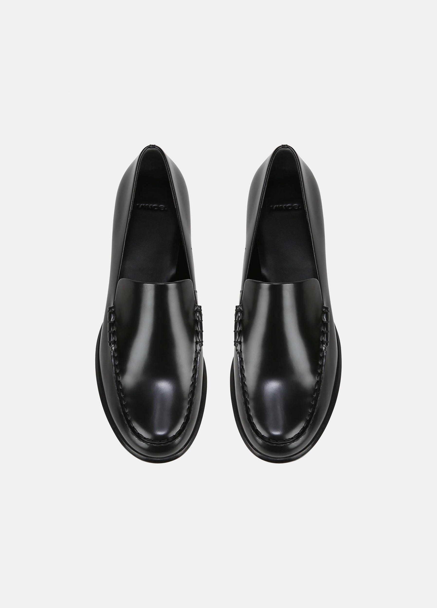 Naomi Croc-Embossed Leather Loafer Product Image