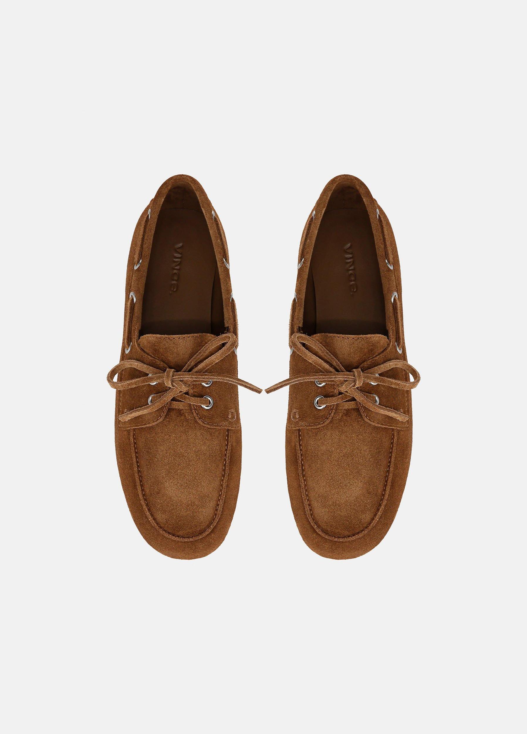 Marin Suede Lace-Up Loafer Product Image