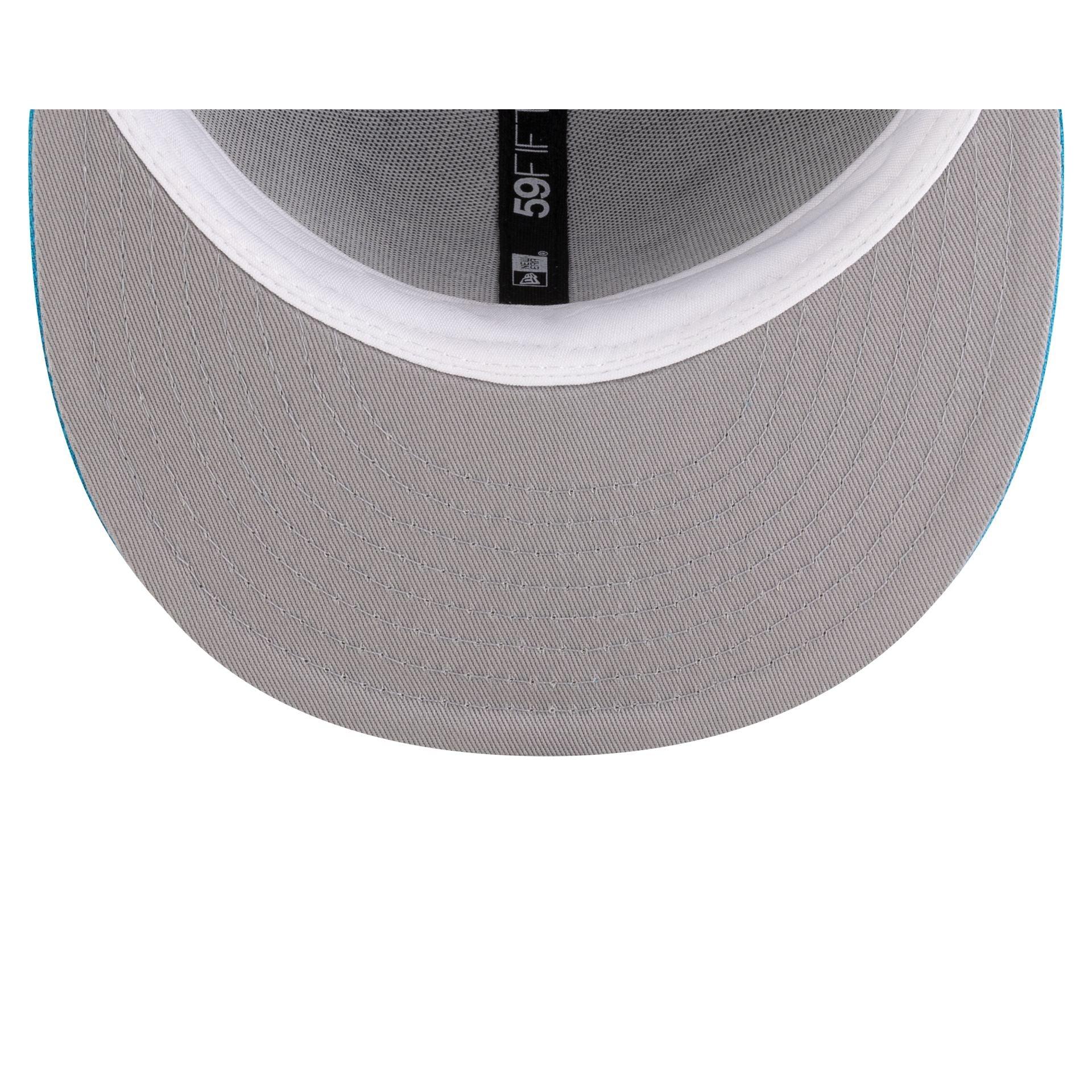 Just Caps HBCU Delaware State Hornets 59FIFTY Fitted Hat Male Product Image