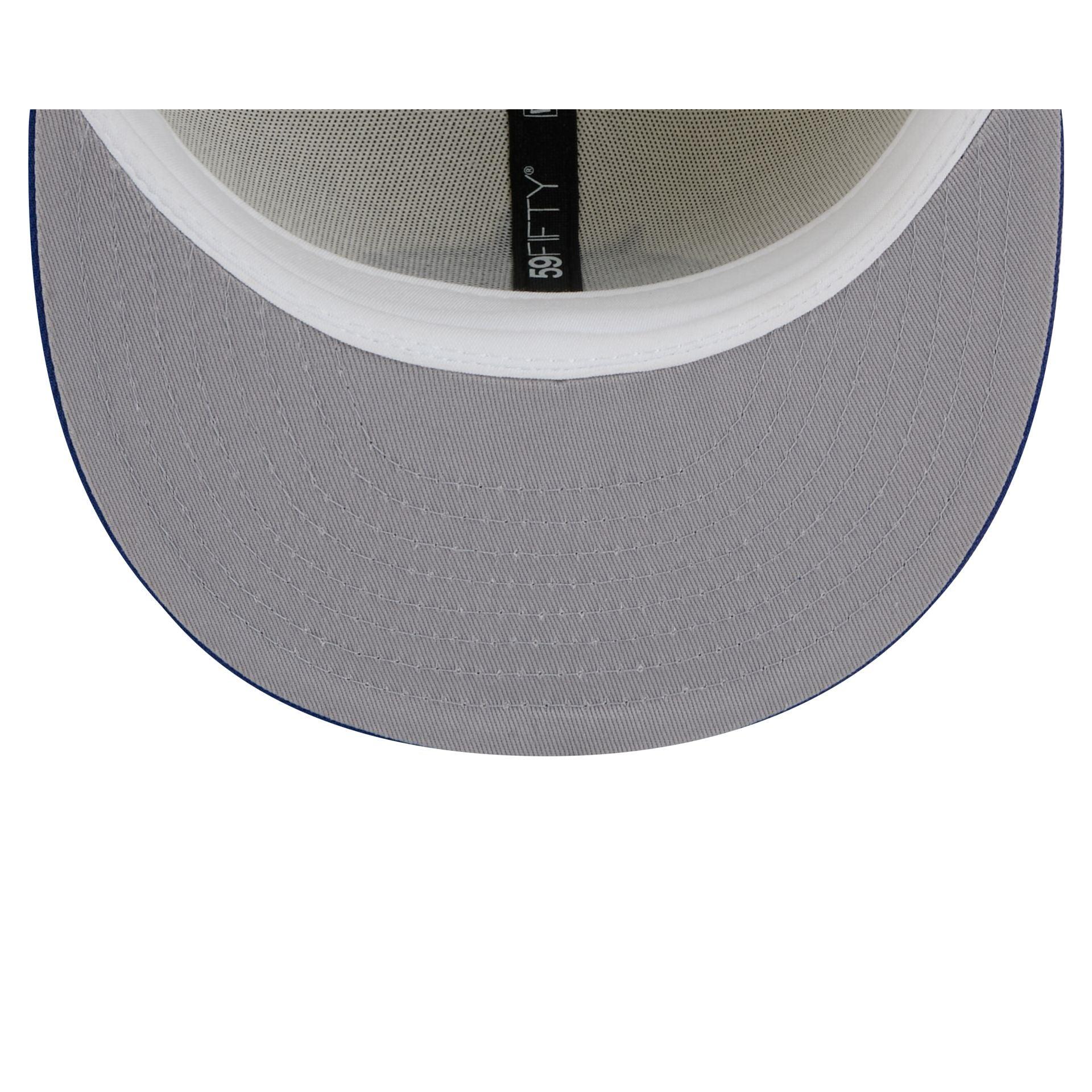 Vancouver Canucks Chrome White 59FIFTY Fitted Hat Male Product Image