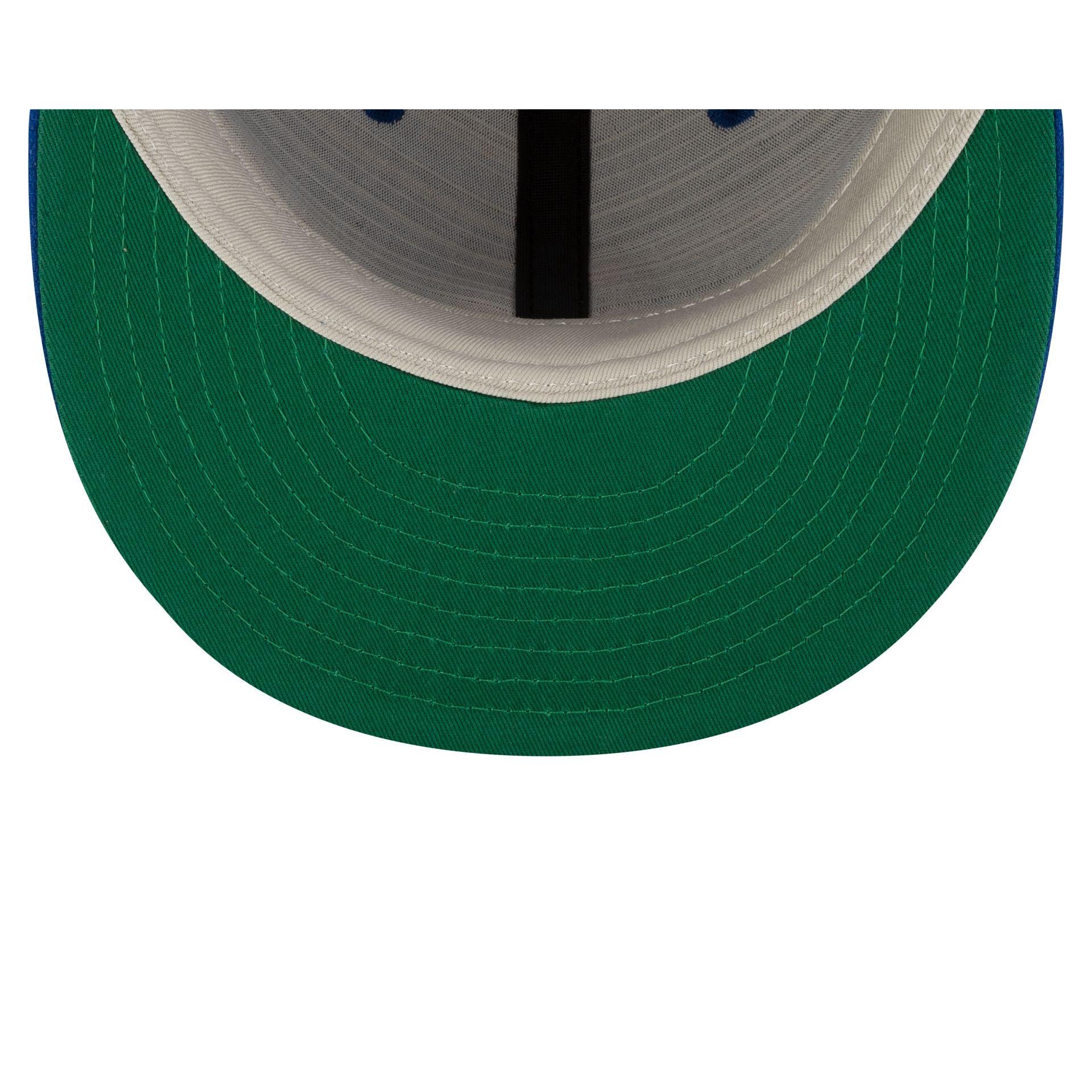 Detroit Stars Flag Retro Crown 59FIFTY Fitted Hat Male Product Image