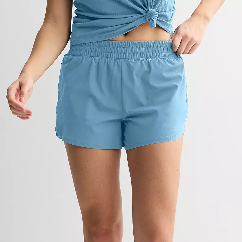 Women's Tek Gear Woven Run Shorts,  Product Image