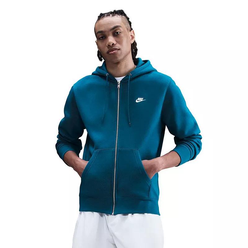 Men's Nike Club Full-Zip Fleece Hoodie,  Product Image