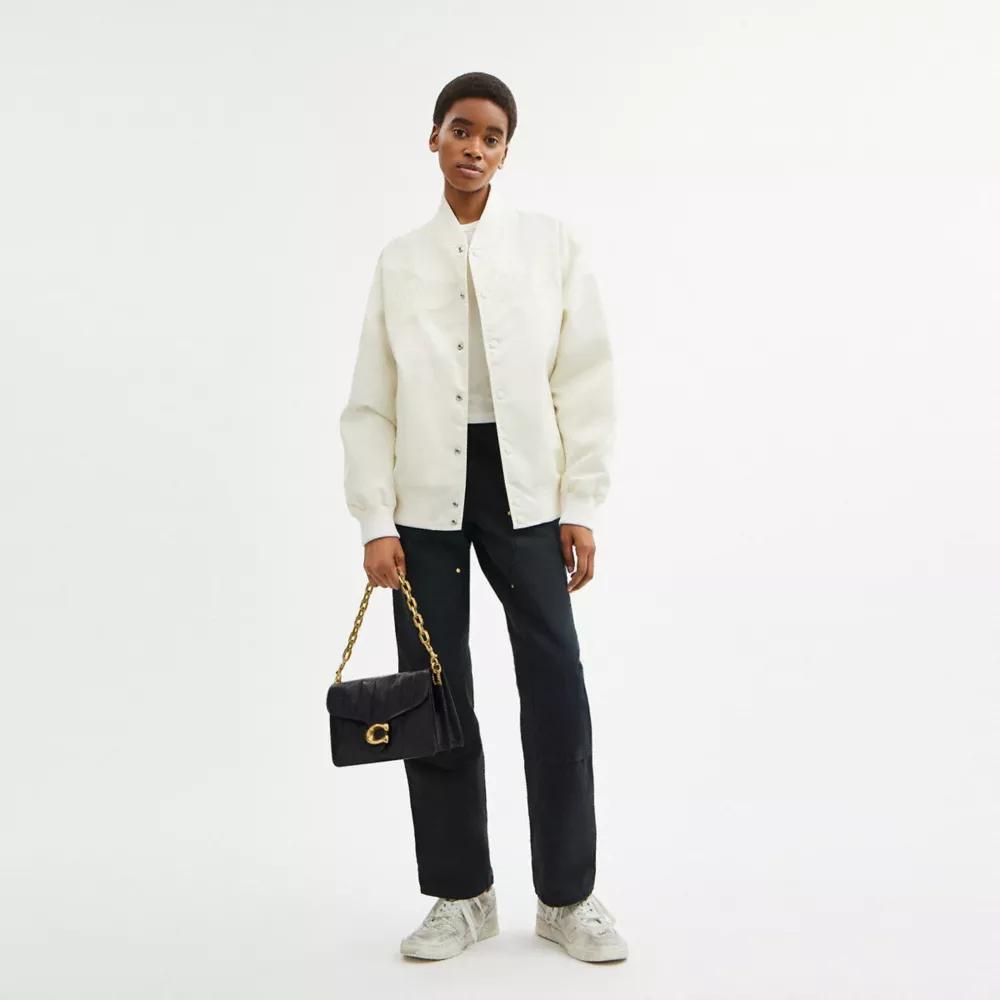 Chain Tabby Shoulder Bag With Quilting Product Image