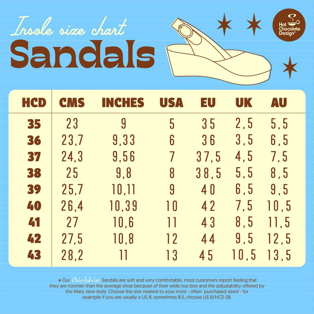 Chocolaticas® Sailors Women's Sandal Female Product Image
