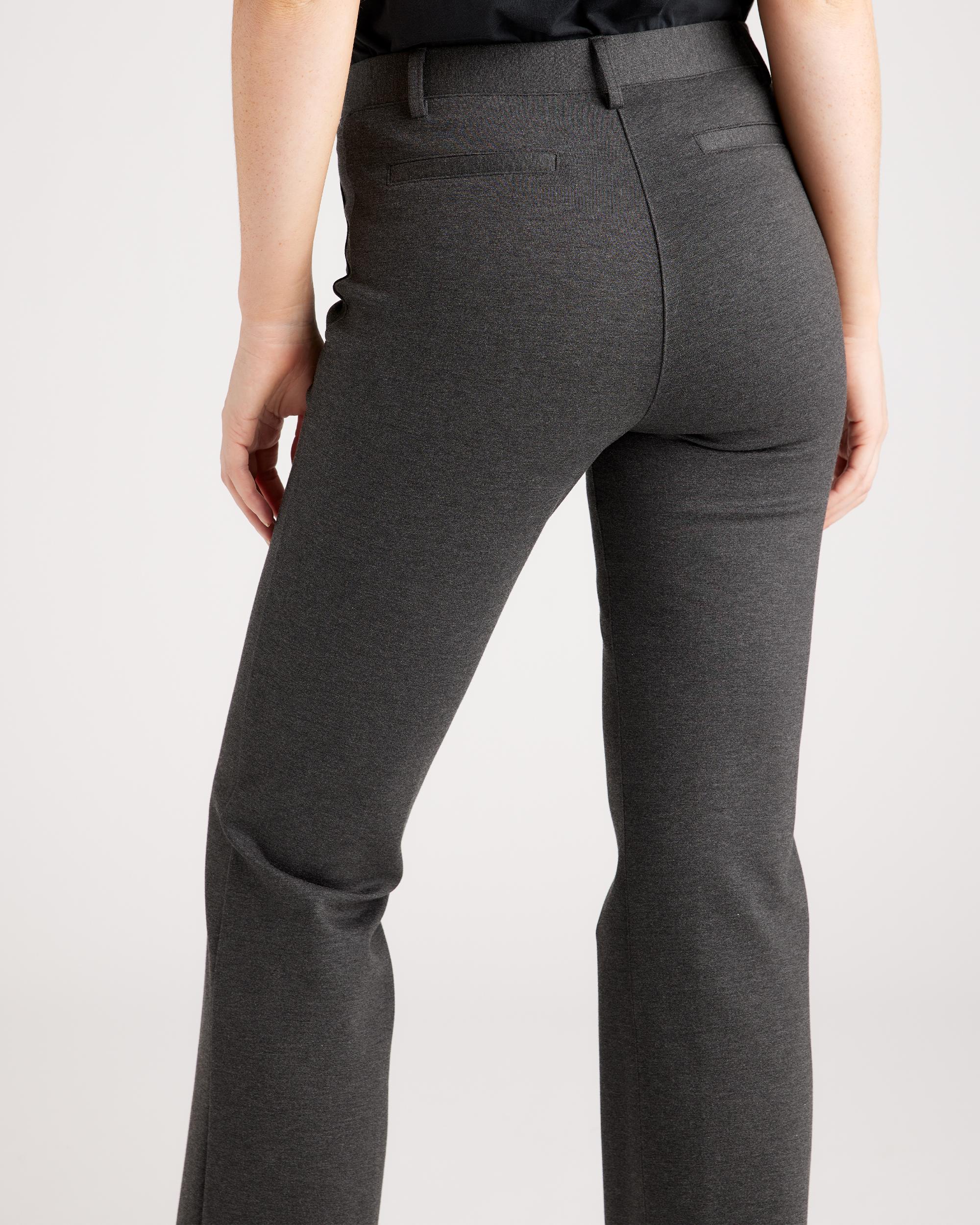 Quince | Women's Ponte Bootcut Pants Ultra-Stretch Versatile Pant, Rayon Product Image