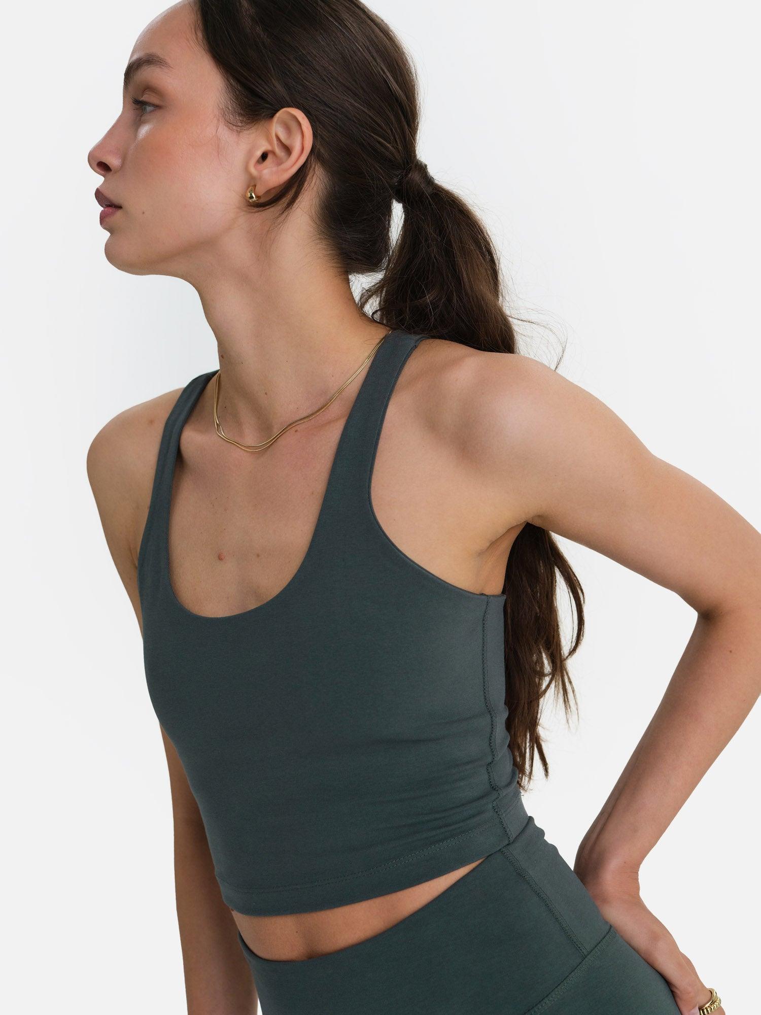 Organic Stretch Racer Tank Female Product Image