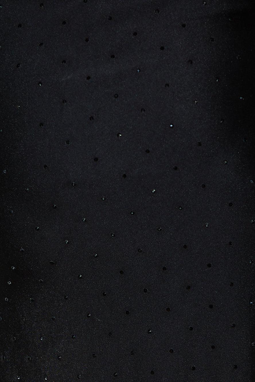 She's Got The Charm Crop Top Black Product Image