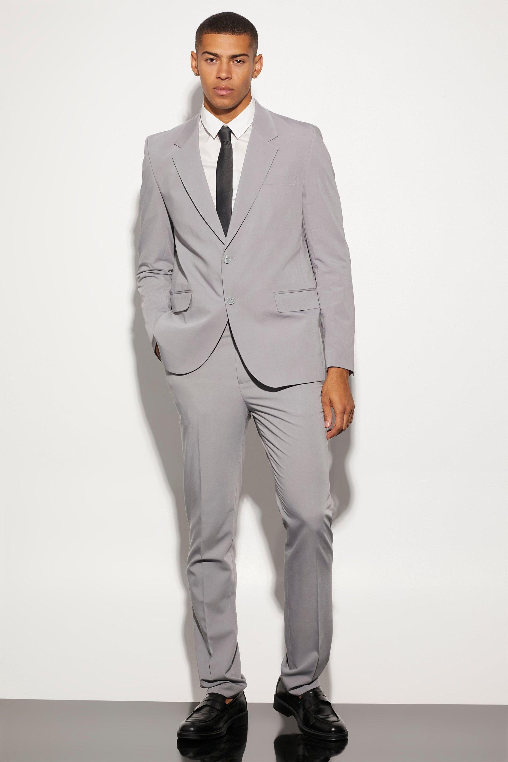 Oversized Boxy Single Breasted Suit Jacket | boohooMAN USA Product Image