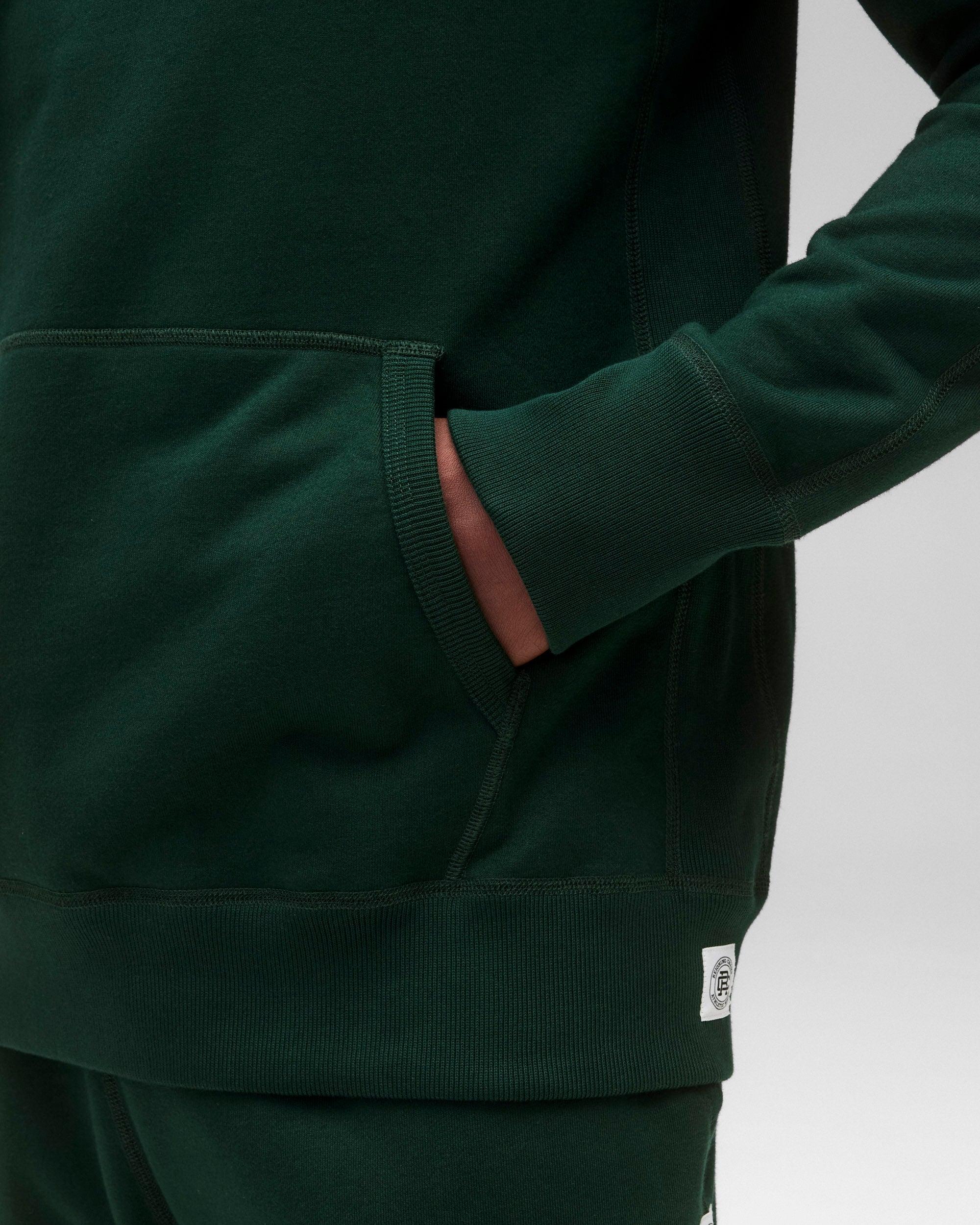 Midweight Terry Slim Hoodie Male Product Image