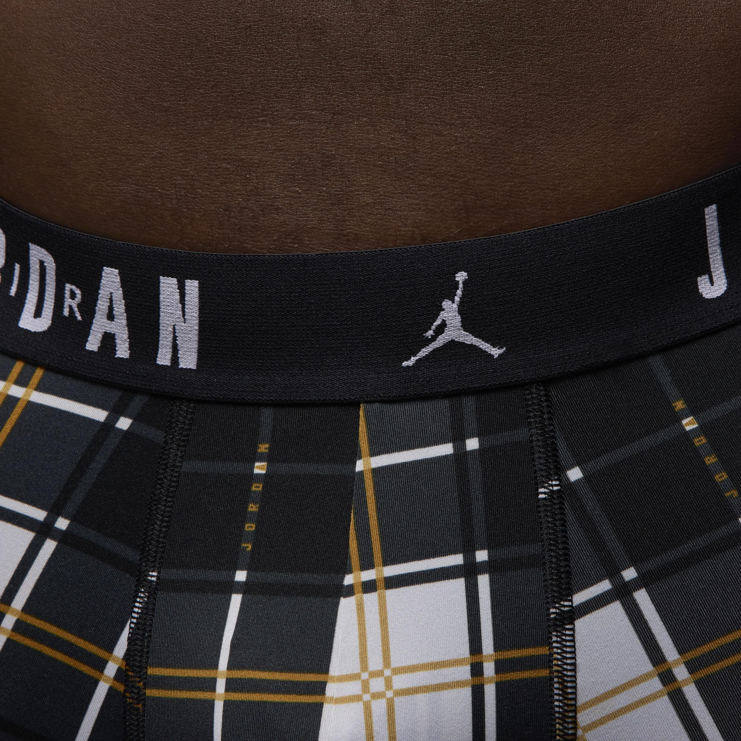 Jordan Dri-FIT Men's Plaid Boxer Briefs (2-Pack) Product Image