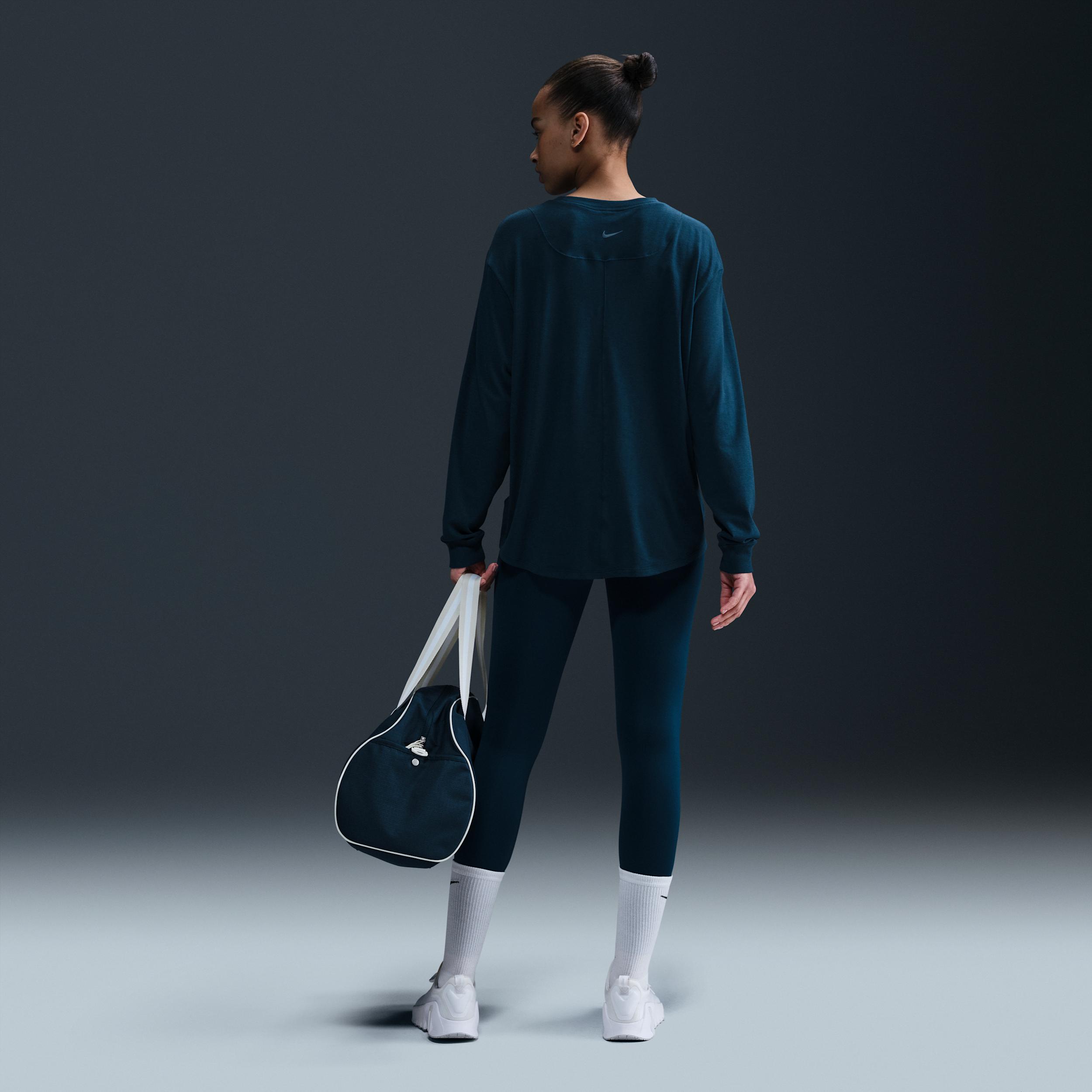 Nike One Relaxed Women's Dri-FIT Long-Sleeve Top Product Image