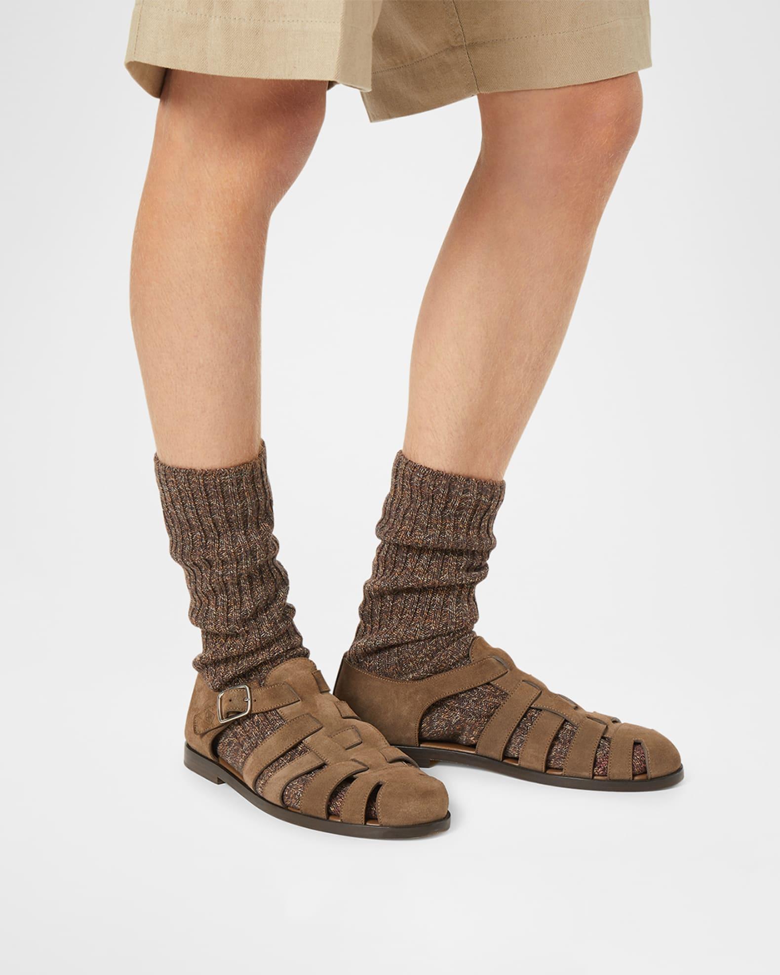 Men's Maxime Walk Suede Fisherman Sandals Product Image