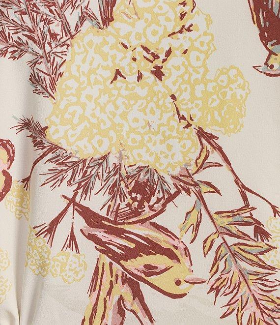 Columbia Bogata Bay Nature Print Crew Neck Sleeveless A-Line Dress Product Image