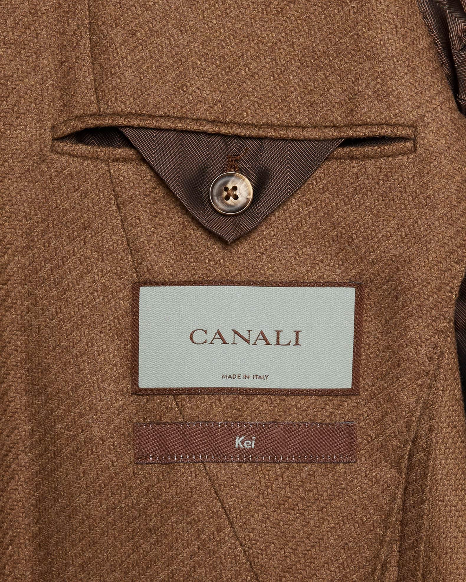 Men's Cashmere and Silk Notch Lapel Blazer Product Image