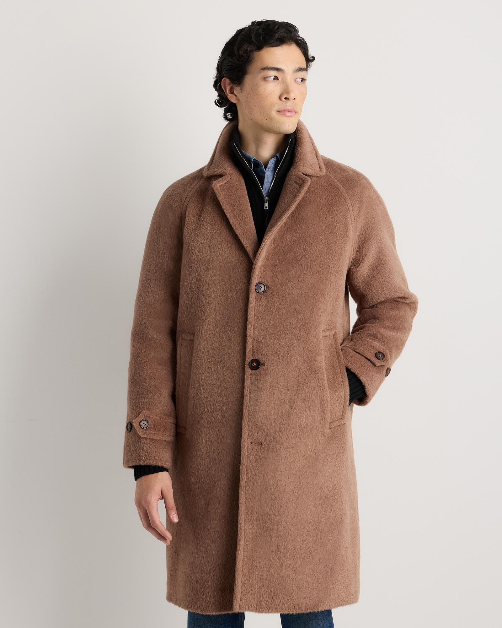 Quince | Men's Alpaca-Wool Overcoat Product Image
