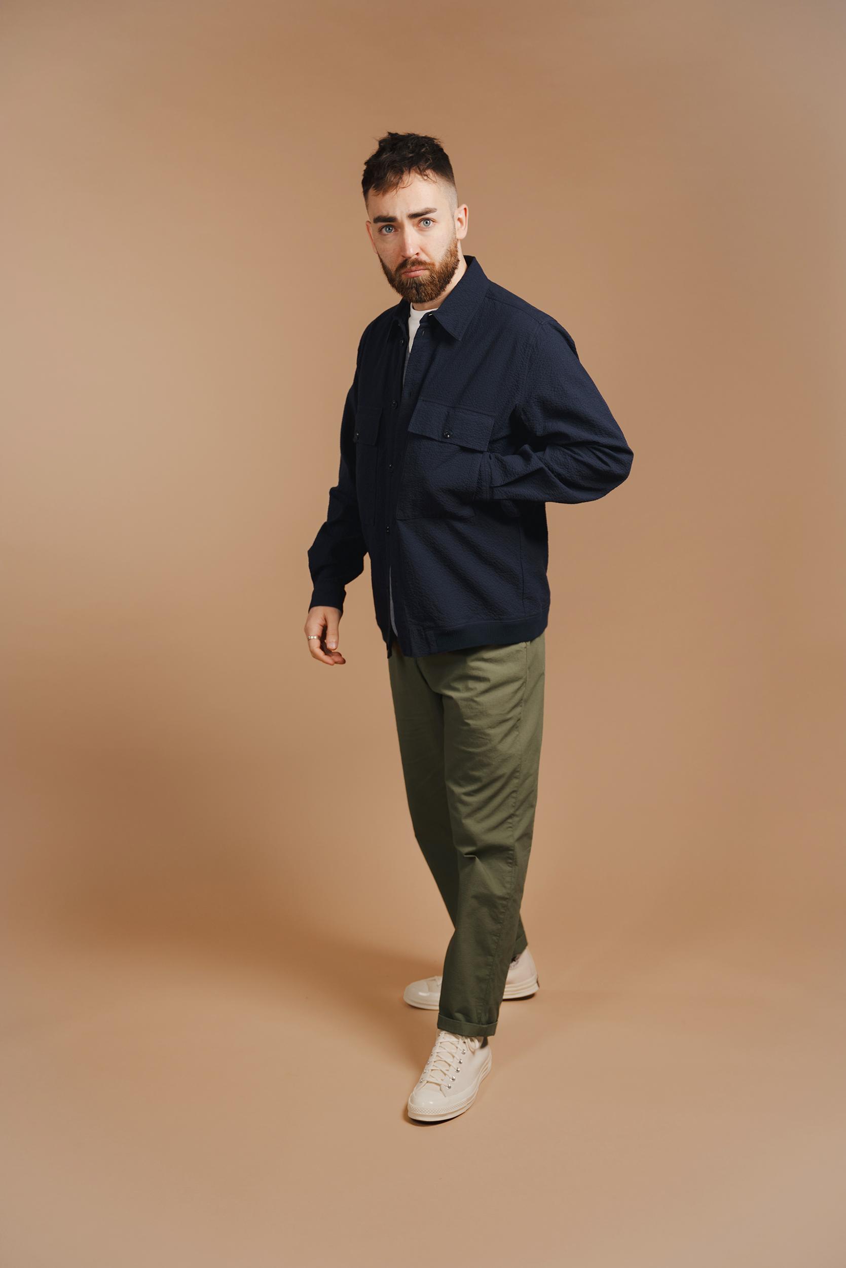 Archive Seersucker Photographer Overshirt Product Image