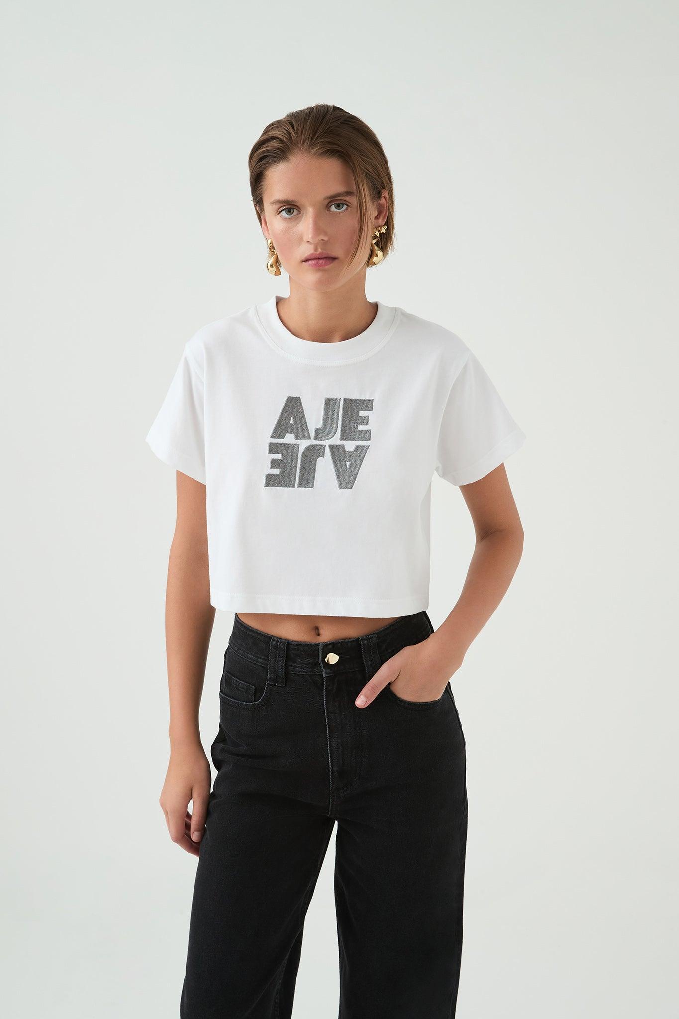 Spark Logo Cropped Tee Product Image