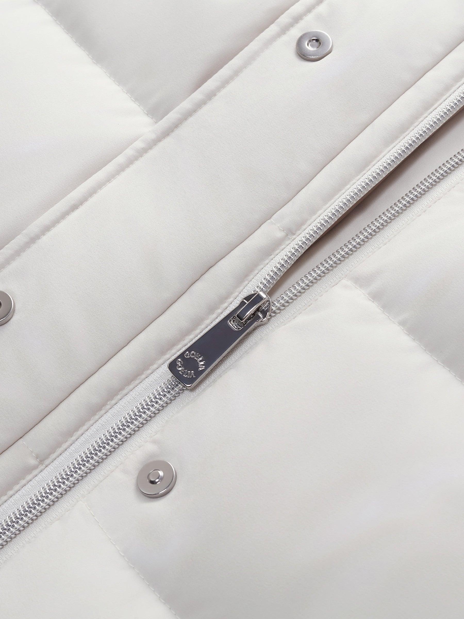 H-Line Windproof Hooded Goose Down Coat Product Image