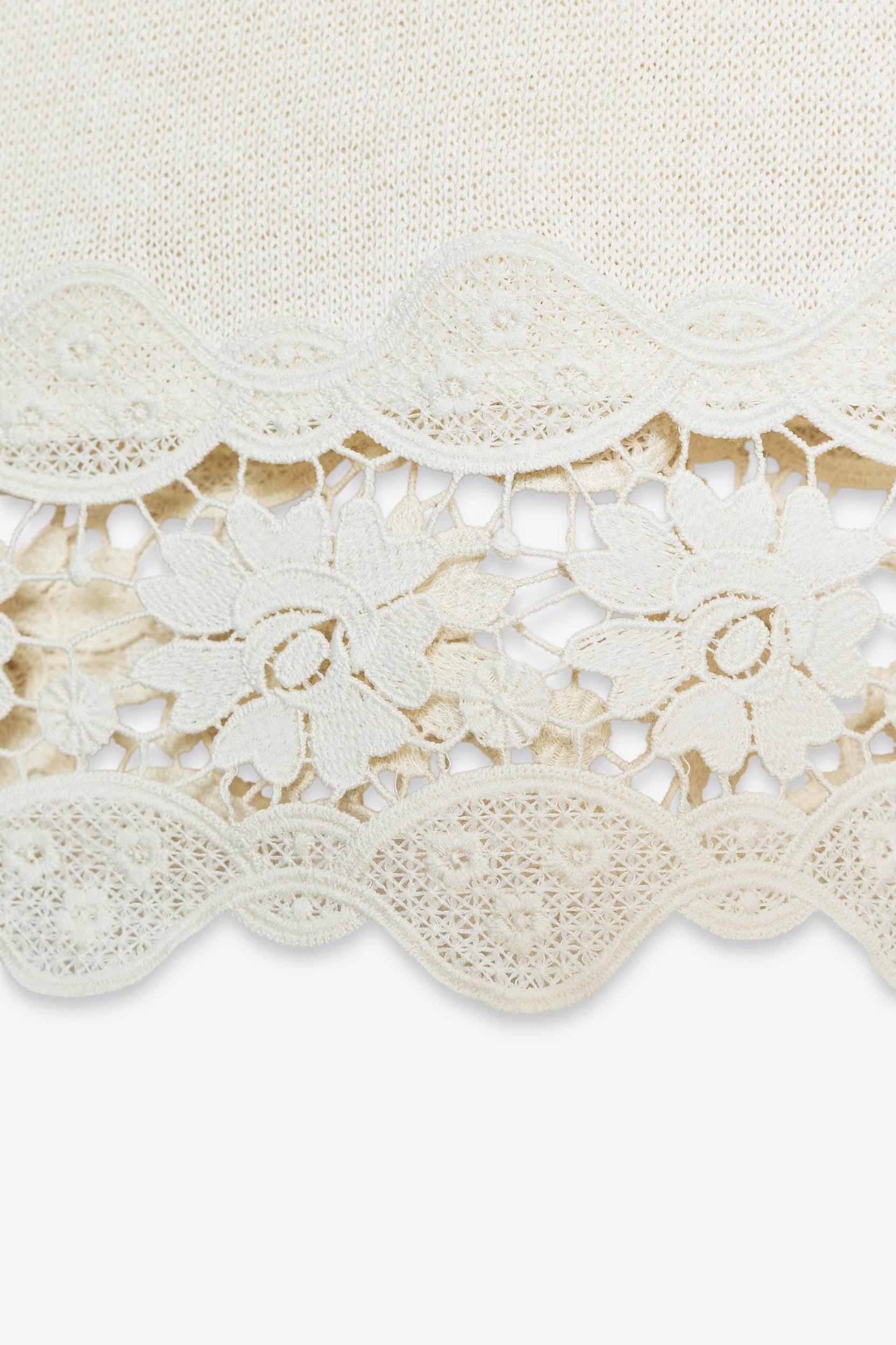 GUIPURE COMBINATION PANTS Product Image