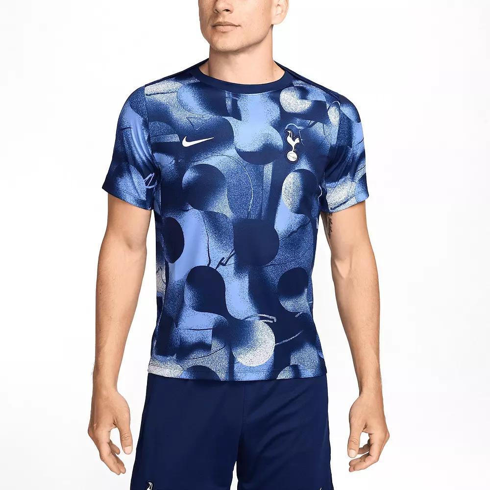 Men's Nike Blue Tottenham Hotspur 2024/25 Academy Pro Pre-Match Top,  Product Image