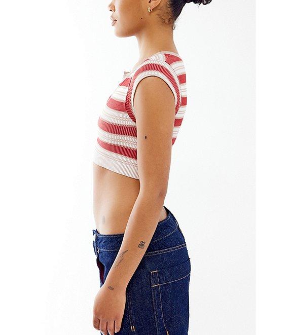 BDG Urban Outfitters Short Sleeve Striped Top Product Image